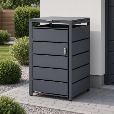 Mülltonnenbox für 240 Liter: Größe...