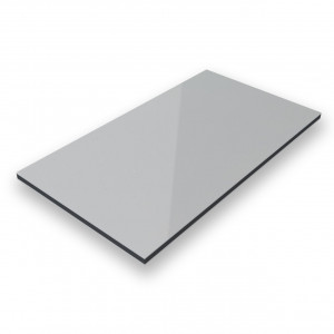 Verbundplatte weiß 740 x 250 x 3 mm 43,19€/m² Alu 