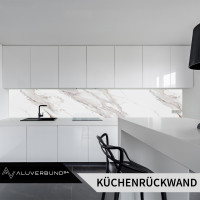 PVC Wandpaneel Duschrückwand Soft-Calakatta in Marmor-O