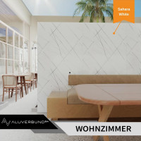 PVC Wandpaneel Duschrückwand Astral in Marmor-Optik Hoc