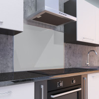 Küchenrückwand aus 3mm Aluverbundplatte Grau RAL70