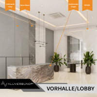 PVC Wandpaneel Duschrückwand Dirty-White (Altweiss) Hoc