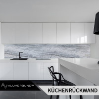 PVC Wandpaneel Duschrückwand Titan Grey Hochglanz - 122