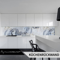 PVC Wandpaneel Duschrückwand Royal-Gold in Marmor-Optik