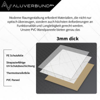 PVC Wandpaneel Duschrückwand GL-3006 Onyx-Gold in Marmo
