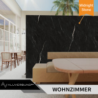 PVC Wandpaneel Duschrückwand Midnight-Stone in Naturste