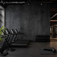 PVC Wandpaneel Duschrückwand Industrial-Black in Naturs