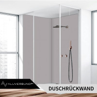 PVC Wandpaneel Duschrückwand Classic-Grey in Naturstein