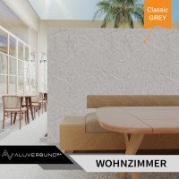 PVC Wandpaneel Duschrückwand Classic-Grey in Naturstein