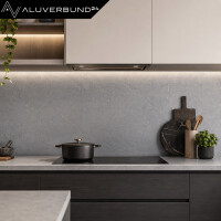 PVC Wandpaneel Duschrückwand Classic-Grey in Naturstein