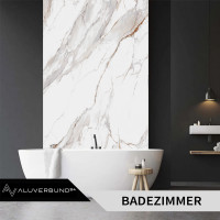 PVC Wandpaneel Wandfliesen Soft Calakatta in Marmor-Optik Ho