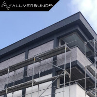 3D Wandpaneel Styropor Platte 120x50cm Beton-Grau - Fassaden
