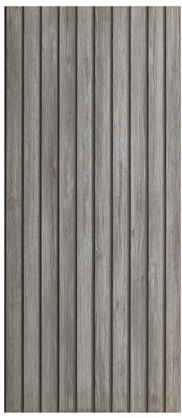 3D Wandpaneel Holzoptik Grau