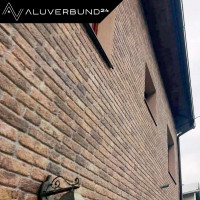 3D Wandpaneel Styropor Platte 120x50cm Backstein Antik - Fas