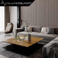 Akustik-Wandpaneel Slim 278x60cm Eiche Saphir Holz Akustikpa