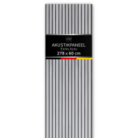 Akustik-Wandpaneel Slim 278x60cm Eiche Asos Holz...