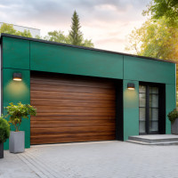 Kupferverbund-Fassadenplatte Echtkupfer Patina/CP2-4mm/0,3mm