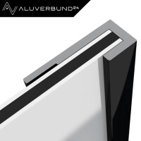 200cm Abschlussprofil für 3 mm Platten Silber E6Ev1 2