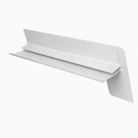 (002) Aluminium Fensterbank Seitenteile Klinker (2 Stüc