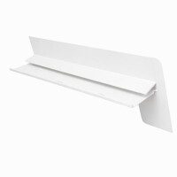 (002) Aluminium Fensterbank Seitenteile Klinker (2 Stüc