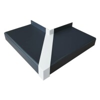 (005) Aluminium Fensterbank Außeneckverbinder 90° 