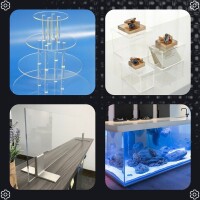 DEGLAS® Acrylglas Platte PMMA 12mm Transparent XT 5