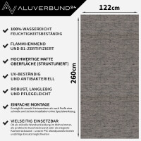 PVC Wandpaneel Duschrückwand Linen-Tweed in Textiloptik