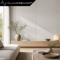 PVC Wandpaneel Duschrückwand Linen-Natural in Textilopt
