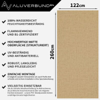 PVC Wandpaneel Duschrückwand Linen-Desert in Textilopti