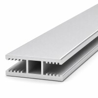 Aluminium H-Profil für 4 mm Platten gallery