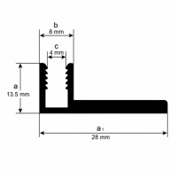 Aluminium F-Profil für 4 mm gallery 4_2nd
