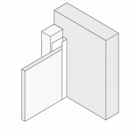 Aluminium Anschlussprofil H6 mit gallery 2_2nd