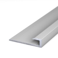 Abschlussprofil 3–6 mm Aluminiumprofil Einschubprofil 