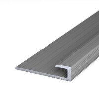 Abschlussprofil 4mm (212) Aluminiumprofil Einschubprofil f&u