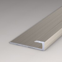 Abschlussprofil 4mm (212) Aluminiumprofil Einschubprofil f&u