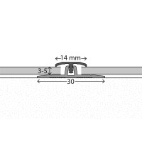 Verbindungsprofil 3–5mm (964) Aluminiumprofil für