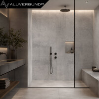 PVC Wandpaneel Wandfliesen 60x120cm Urban-Grey in Naturstein