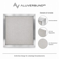 Revisionsklappe aus Aluminium tapezierbar 3