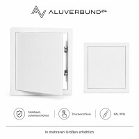 Revisionsklappe aus Stahlblech mit Druckverschluss 5
