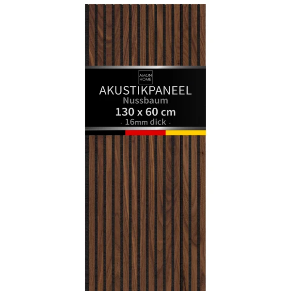 Akustikpaneel Nussbaum