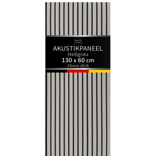 Akustikpaneel Hellgrau