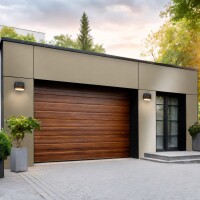 Aluverbund-Fassadenplatte Hellbronze anodisiert/C32-4mm/0,5m