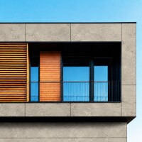 Aluverbund-Fassadenplatte Betonoptik/CON gallery
