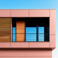 Aluverbund-Fassadenplatte Kupfer geb&uum gallery