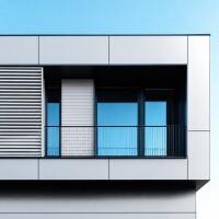 Aluverbund-Fassadenplatte Silber anodisi gallery