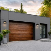 Aluverbund-Fassadenplatte Mausgrau/7005-4mm/0,5mm 1575x3200m