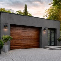 Aluverbund-Fassadenplatte Zinkoptik Dunkelgrau/ZINC DARK-4mm