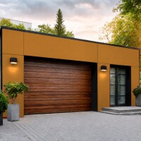 Aluverbund-Fassadenplatte Keramik Senfgelb/7850-4mm/0,5mm 15