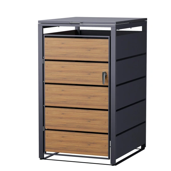 AMON WOOD mit Front in Holzoptik