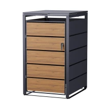 AMON Mülltonnenbox WOOD 240L f&uuml gallery